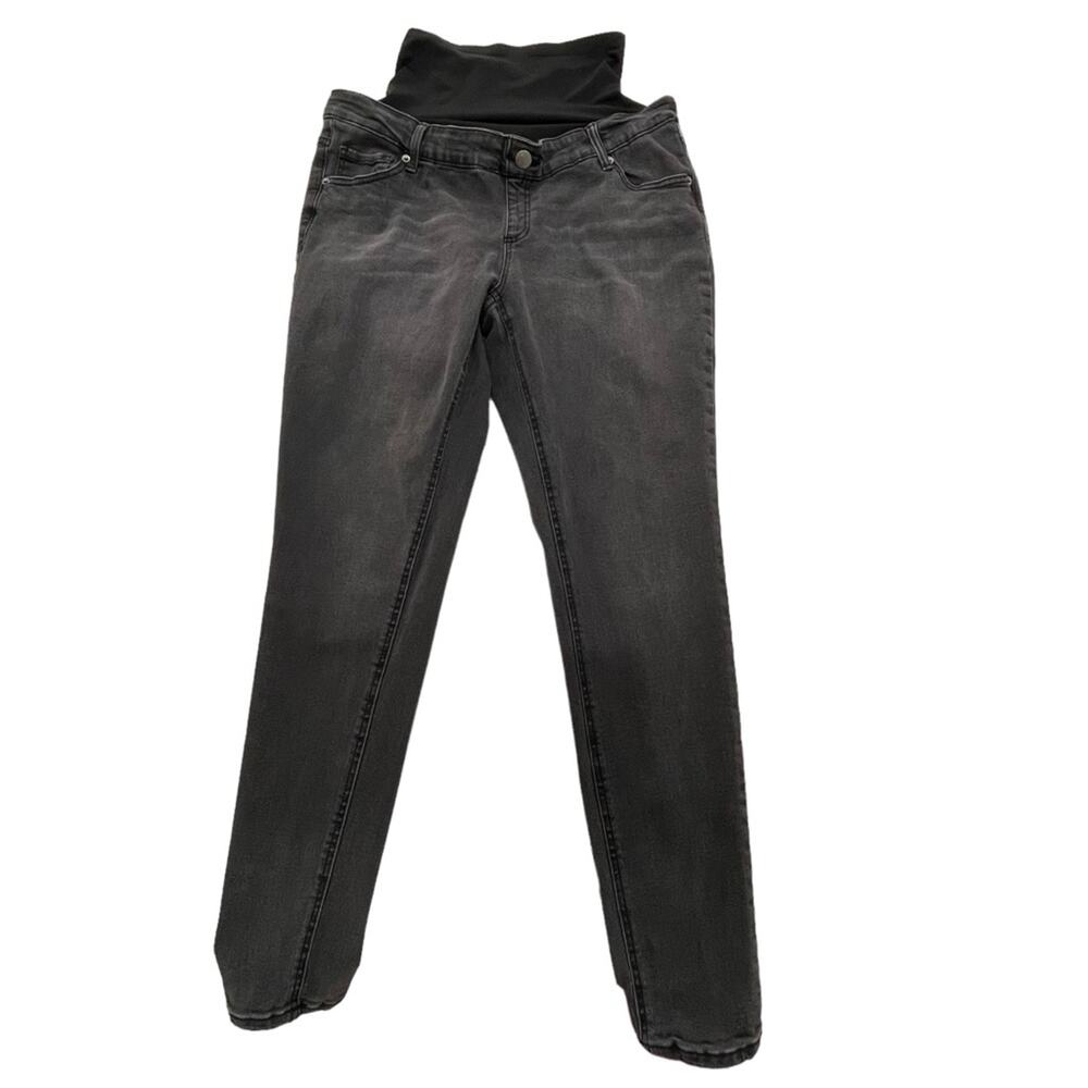 Time and Tru Maternity Black Skinny Jeans Size Medium